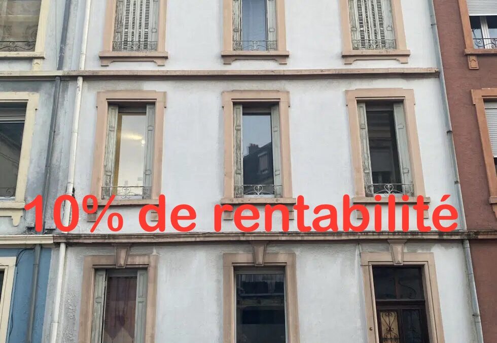 Immeuble rue Buhler – 280000€