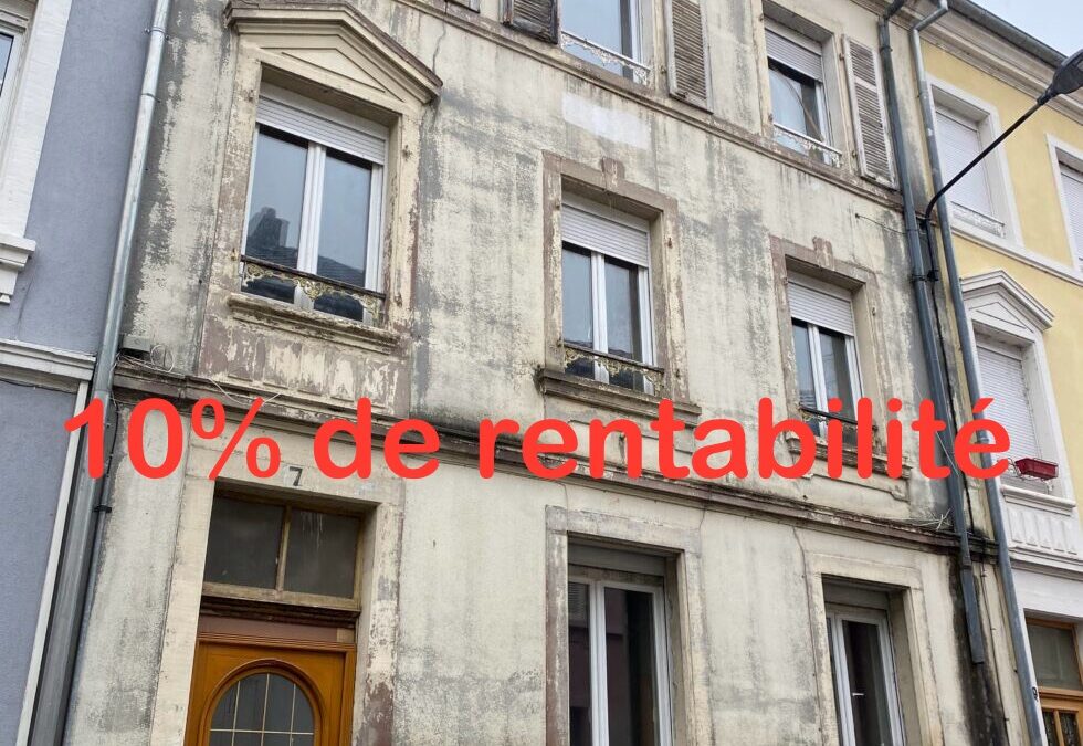 Immeuble –  rue du Chanoine Henri Cetty – 350 000€