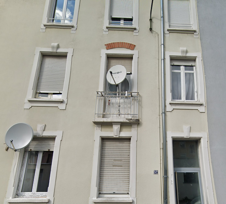 Appartement F2 –  rue Schwilgué Mulhouse – 60000€